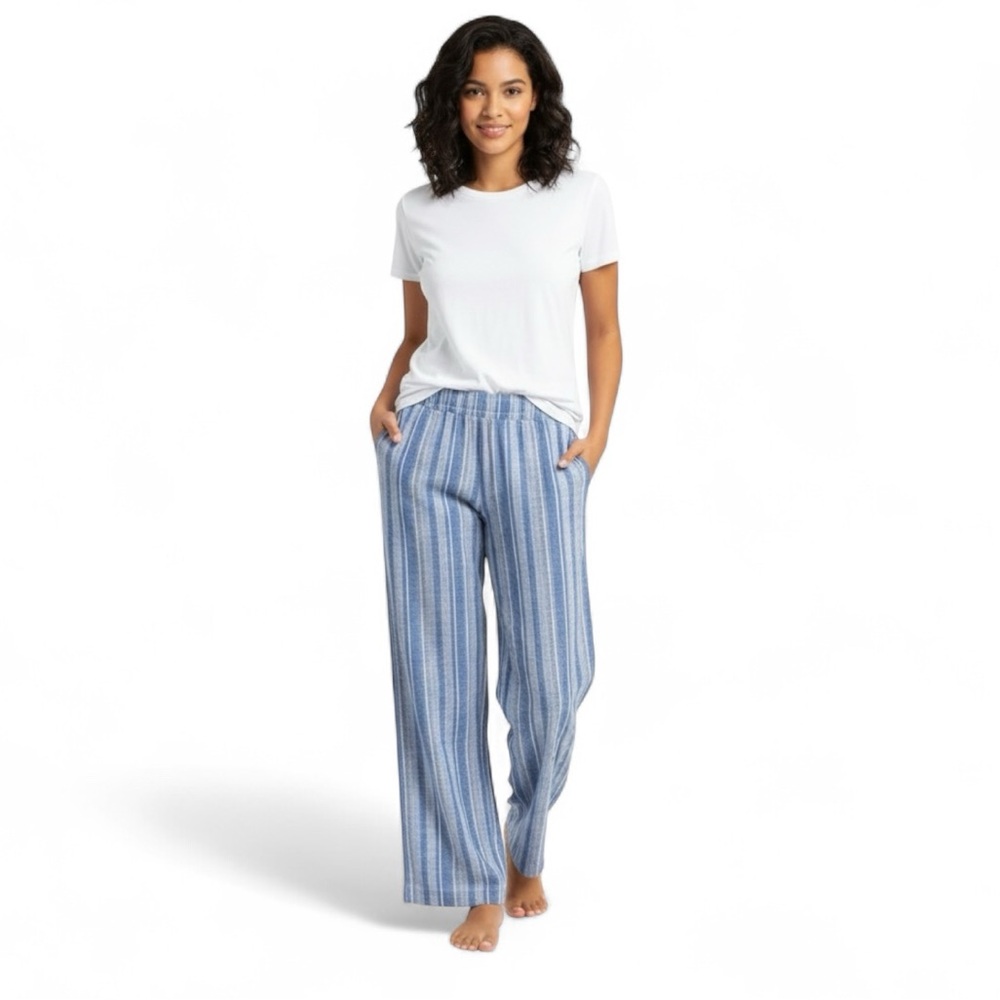 COPY - COPY - Briggs Ladies' Linen Blend Pant, new with tags. - Picture 1 of 17